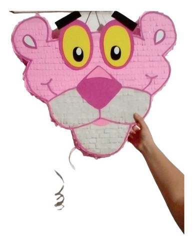 cositaslindas.fiesta Custom Pink Panther Piñata 30cm