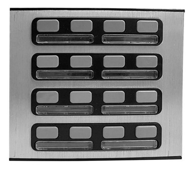 HDL External Collective Intercom Unit Module 16 Points