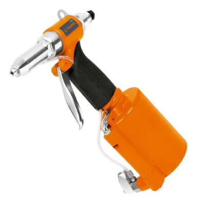 Truper Pneumatic Pop Riveter with 4 Nozzles - Professional