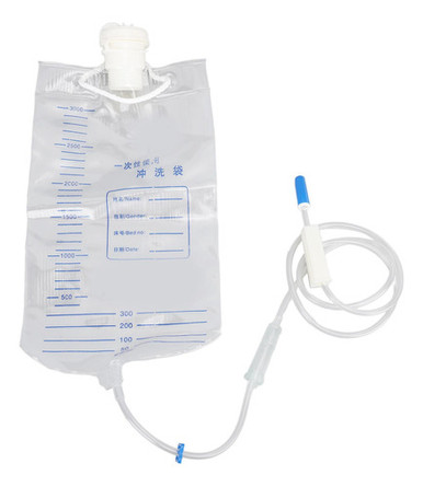 Generic Premium Silicone Enema Bag with Flexible Hose