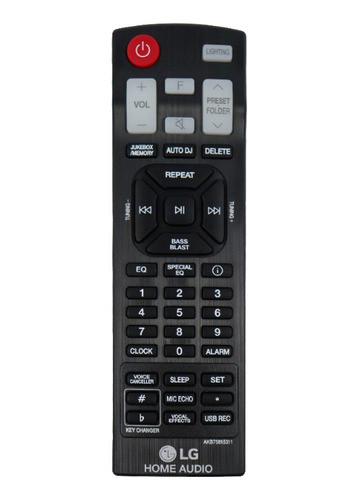 LG Xboom Remote Control RN5 RN7 RN9 AKB75815311 Original