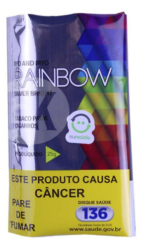 Rainbow Tabaco Silver Bright 25g