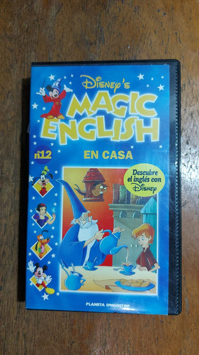 ディズニー　Magic English Magic English Disney VHS No. 12