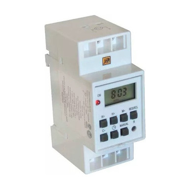 Proyecto Electrico Reloj Timer Temporizador Digital Para Riel Din 2hp