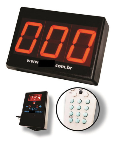 Tectrony Random 3-Digit Password Panel with Remote Control
