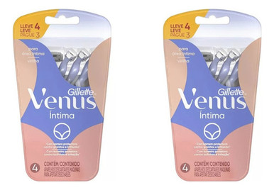 Gillette Venus Intimate Hair Removal Device 4 Units