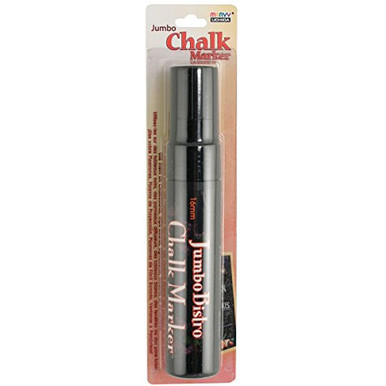 Uchida Marvy Jumbo Punta De Punta Ancha Bistro Chalk Marker Black