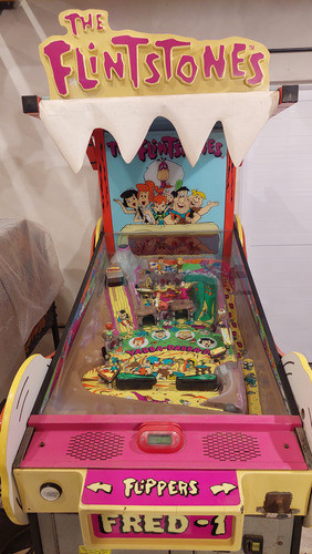 Flipper Williams THE FLINTSTONES - Machine à Sous Vintage, Parfait Pour Collectionneurs Et Fans