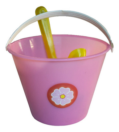 ABC Plastic Beach Bucket Set