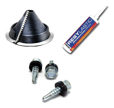 Deks Pasatecho Dektite Kit Retrofit N°2 EPDM 50-190mm