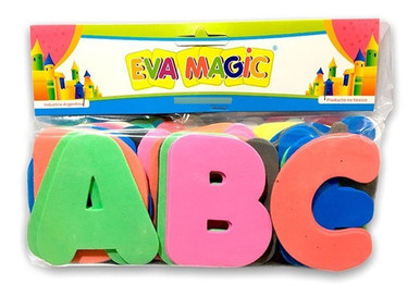Eva Magic Foam Letters - Complete Alphabet