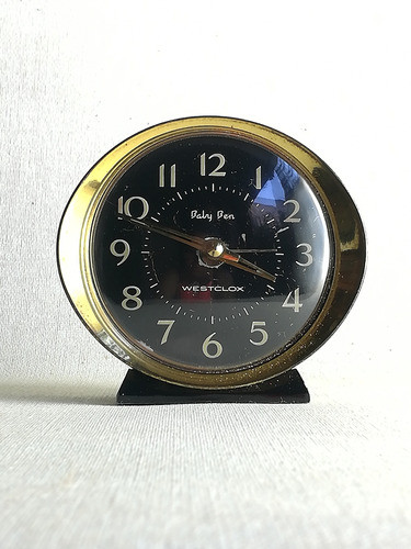 アンティーク 【WESTCLOX 】置き時計 スコットランド Antique Baby Ben Westclox Scotland Alarm Clock