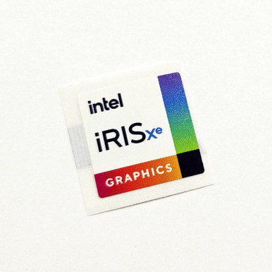 Intel Iris Xe Graphics Sticker