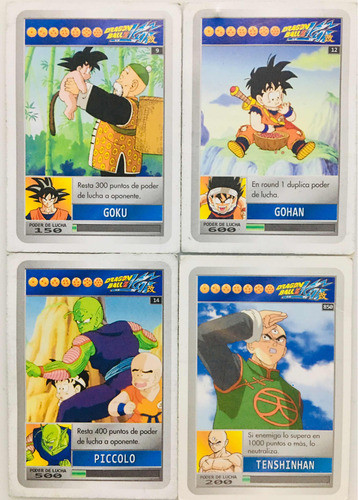 Dragon Ball Z Kai Lot of 4 Cards #9-12-14-850