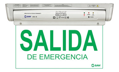 BAW Emergency Exit LED Sign