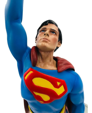 Superman Christopher Reeve Flying Statue – 30 cm Resin Collectible ...