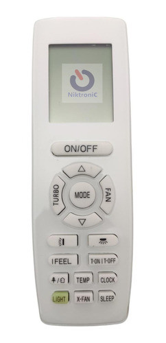 NOBLEX Philco Sansei Air Conditioner Split Remote Control
