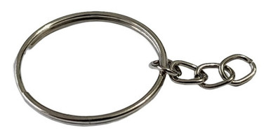 Kaizen Bijoux 1000 Key Ring Loops with Chain 25mm External Lightweight