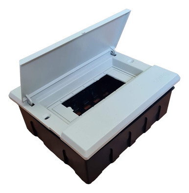 Mk2 Inset Box Cemar Inset Box for 8 Modules PVC