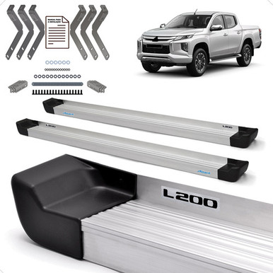 Attack Aluminum Side Step for L200 Triton 2020 2021 2022
