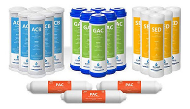 Express Water Replacement Shell Express Water - Replacement Filter Set for Reverse Osmosis System