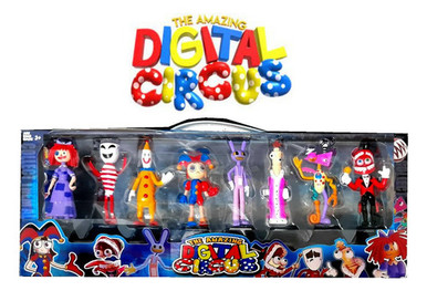 Digital Circus Amazing Digital Circus Box of 8 10 cm Figurines