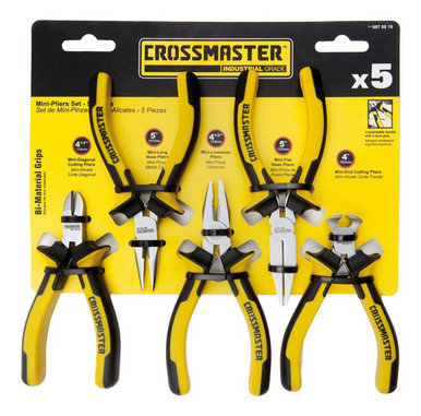 Crossmaster Mini Tool Set with 5 Precision Pliers
