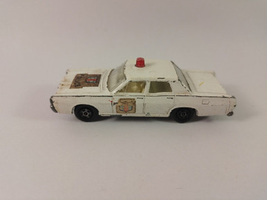 Matchbox Police Car Mercury No 55 or 73 England Lesney