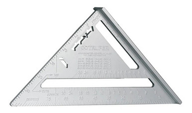 Truper Multi-Angle Aluminum Plaster Squared Ruler 17cm