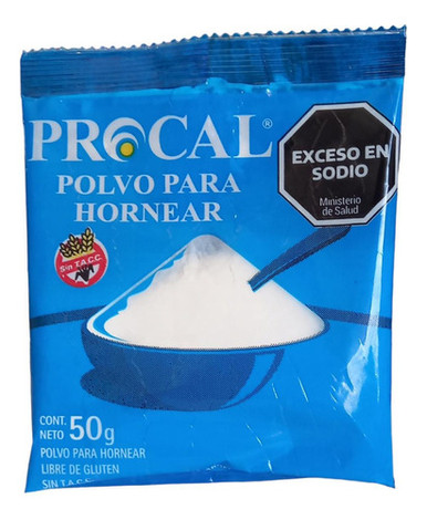 Procal Baking Powder Pack X 12 - 50g Gluten-Free