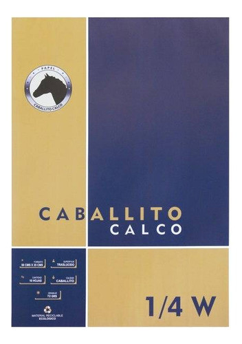 Caballito Block Calco Paper 1/4 Watman
