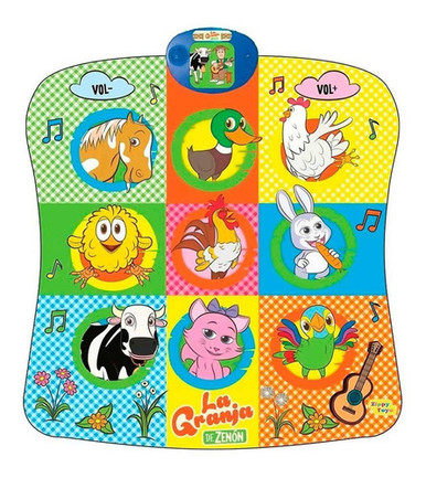 Zippy Toys Musical Learning Carpet Farm Songs Cow Zippy Toys Musical Learning Carpet Farm Songs Cow