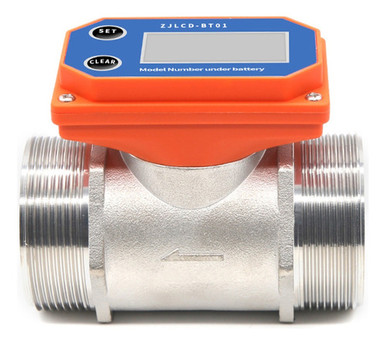 Generic Electronic Flow Meter with Digital Display, Sensor