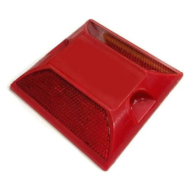 Complementos Deportivos Tacha Plástica Cuadrada Roja