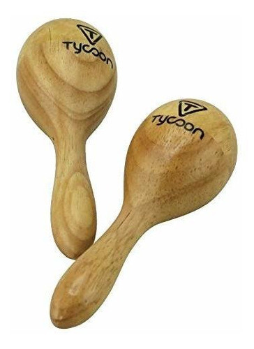 Tycoon Percussion Tmwm Mini Maracas De Madera
