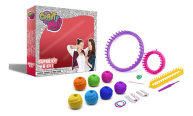 Magic Makers Super Kit 6 In 1 To Create Fashion Craft N Play Yarn