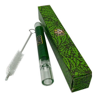 Zeus Pipe Zeus Glass Pipe Tuke with Cleaner and Turbine Box