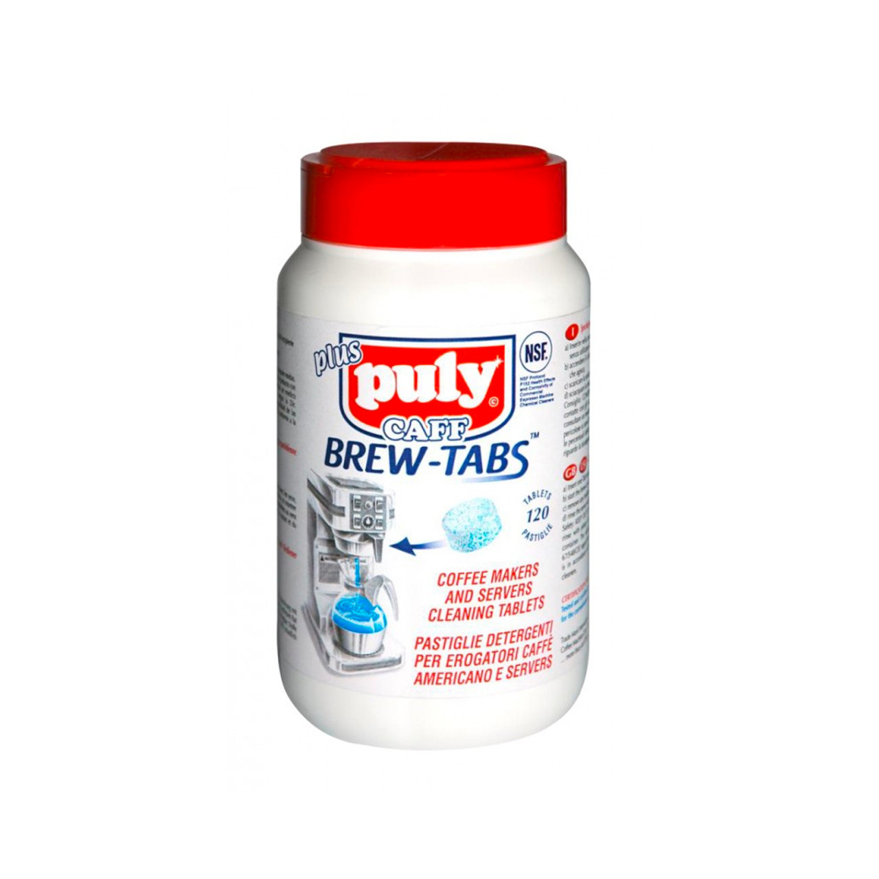 Puly Caff Brew Cleaner Tablets 120 x 4g - CCBarista
