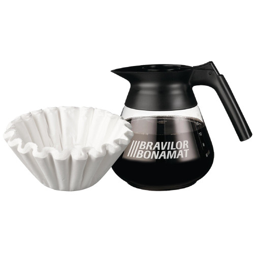 Bravilor Bonamat Filter Coffee Jug & Filter Papers (pack of 200)