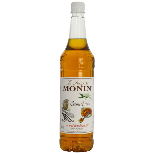 MONIN CrÌ¬me BrÌÈlÌ©e syrup, mixed with milk, hot or cold, reveals its smoothness, its subtle vanilla flavour and toffee touch!