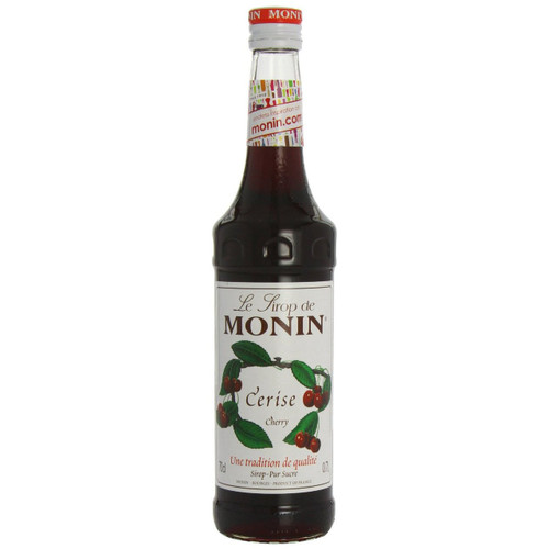 Ripe cherry flavour is present in MONIN Cherry syrup. Try something different and mix it with cola or put our cherry delight in your "Singapore Sling" and you will create drinks with a perfect cherry hint!