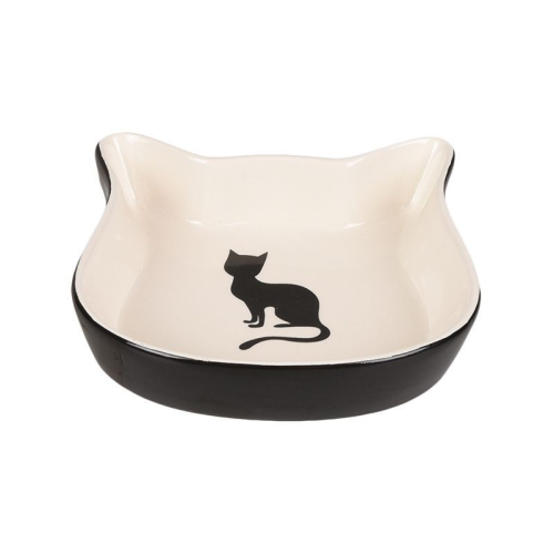 BOWL NALA CAT FACE CERAMIC B/W220ML