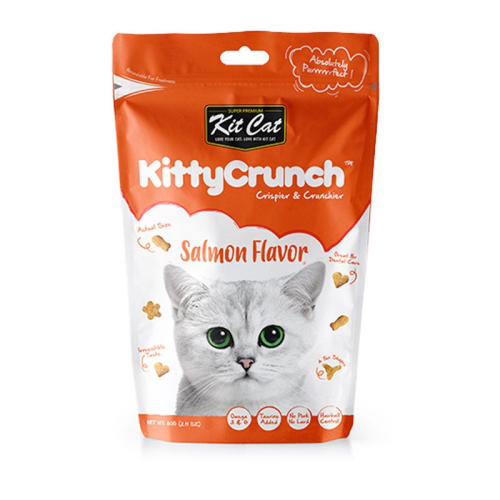 KITTY CRUNCH SALMON FLAVOUR 60G