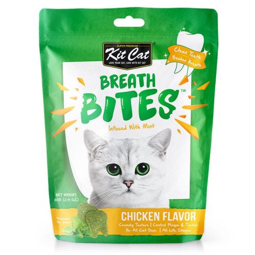 KITCAT BREATH BITES CHICKEN 60G