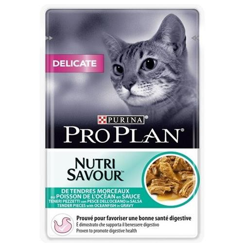 PRO PLAN CAT DELICATE OC FISH 1X85G