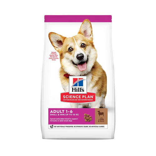 Hills SPC ADU SML MINI LAMB & RICE 1.5KG