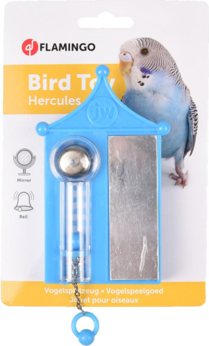 HERCULES MIRROR BLUE 8X4.5X17CM