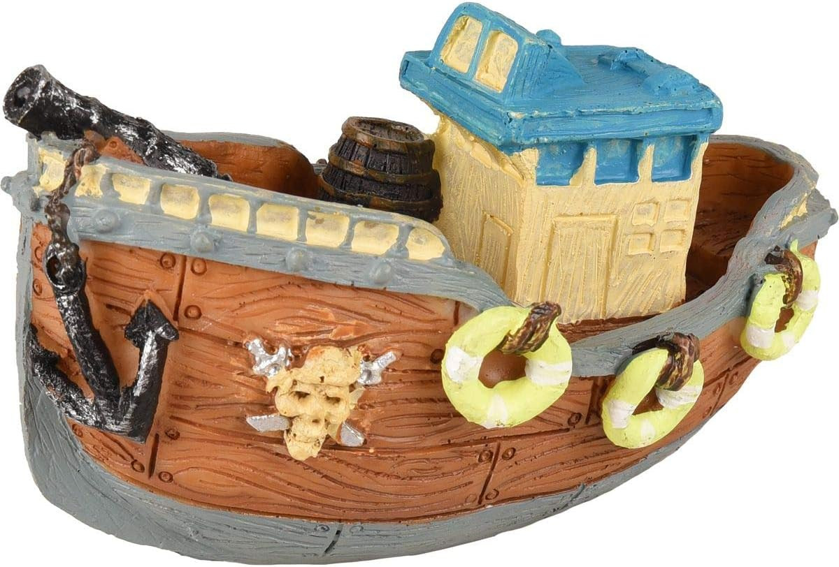 AD ROPA SHIPWRECK PIRATE 12X7X7CM