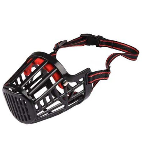MUZZLE SILAS M BLACK 28CM 36-47CM