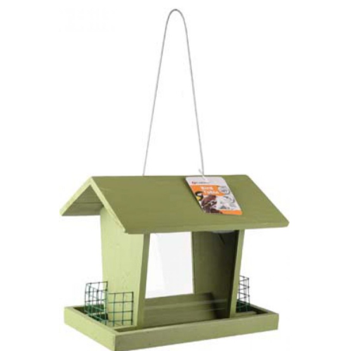 BIRD TABLE MADO GRN HANGING26X20X21